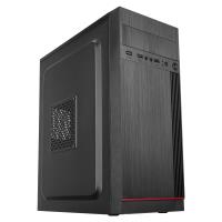 EVEREST K310 Peak 350W SMD PSU 2*USB2.0+HD Audio Mid-Tower Kompakt Tasarım ATX PC Kasası - 1